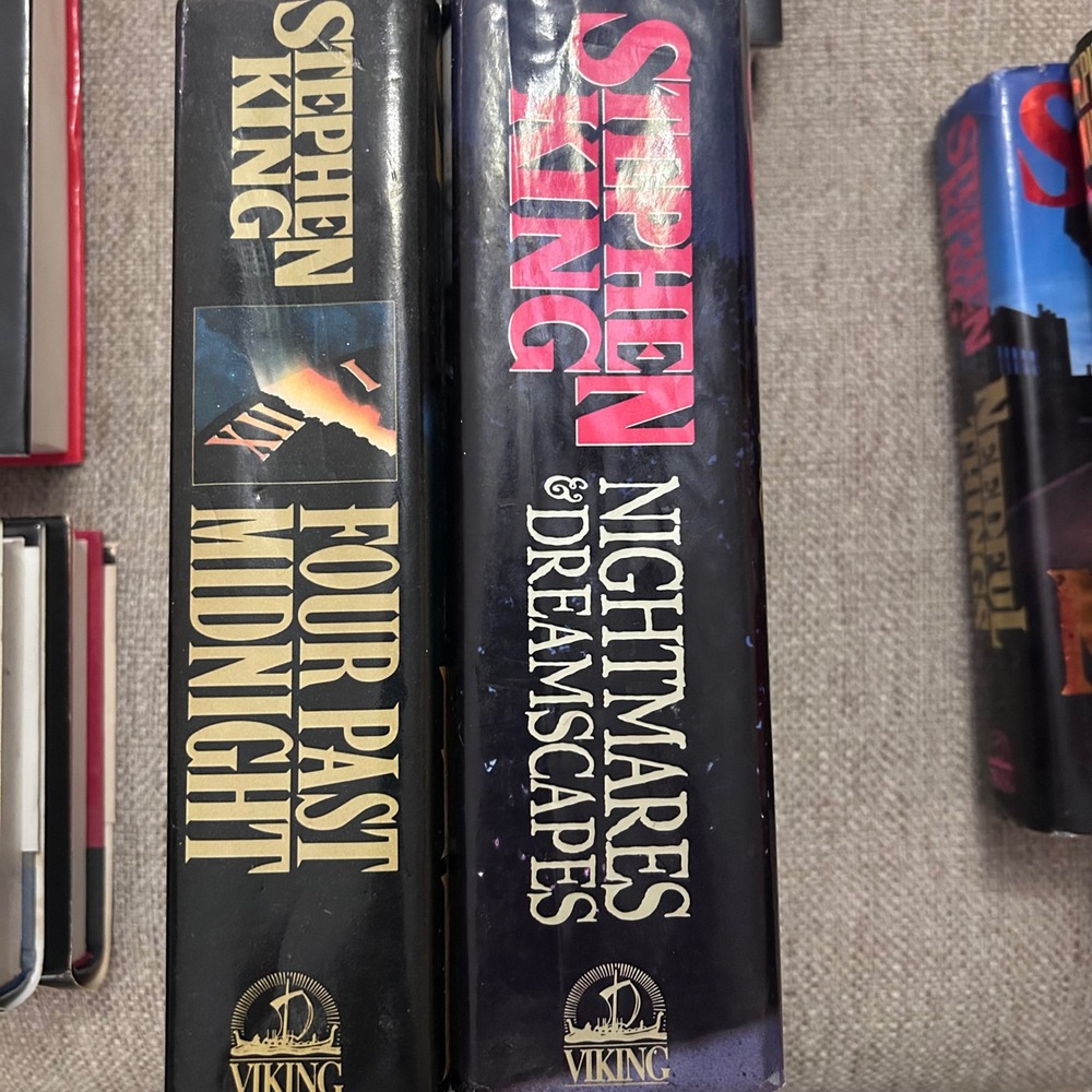 Stephen King Hardcover Lot Four Past Midnight Nightmares & Dreamscapes
